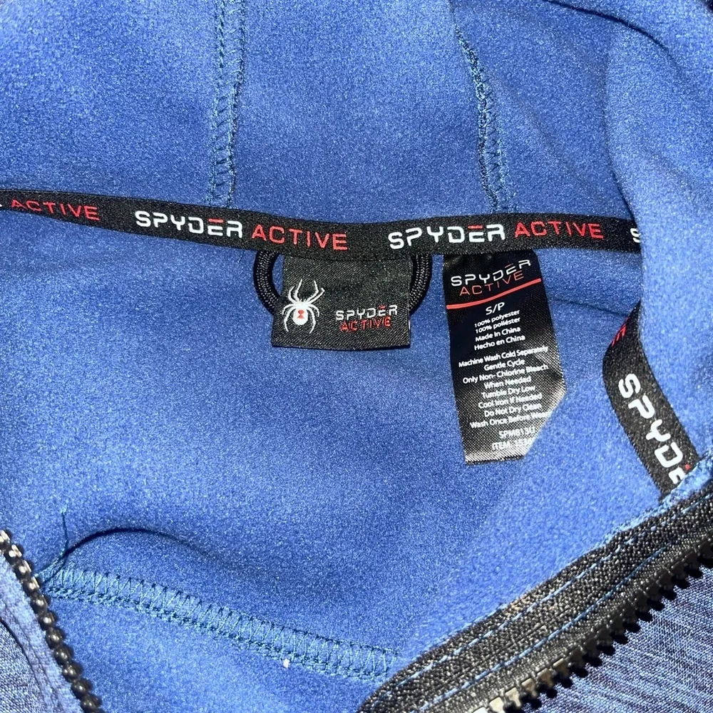 Spyder Blue and Black Men's Jacket
